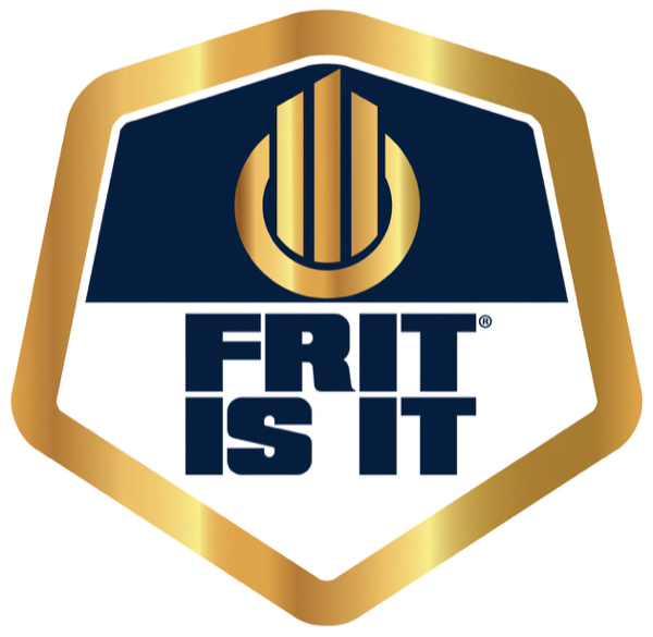 Logo Frit Is It OK COBALT Witte Kader 