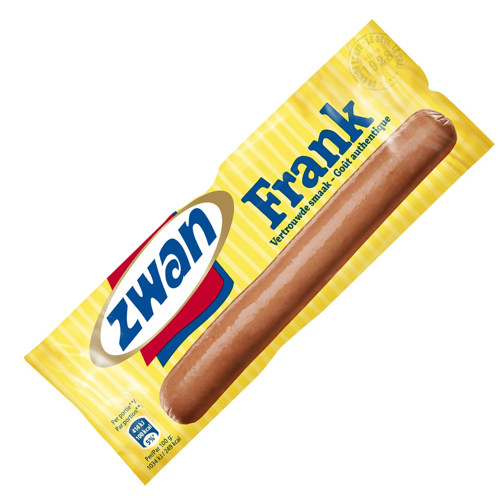 Frankfurter Mono Mosterd Zwan 22 + 2 gratis