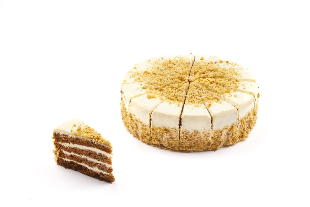 2066 Iced Carrot Cake Walnuts La Lorraine 14 x 179 gr