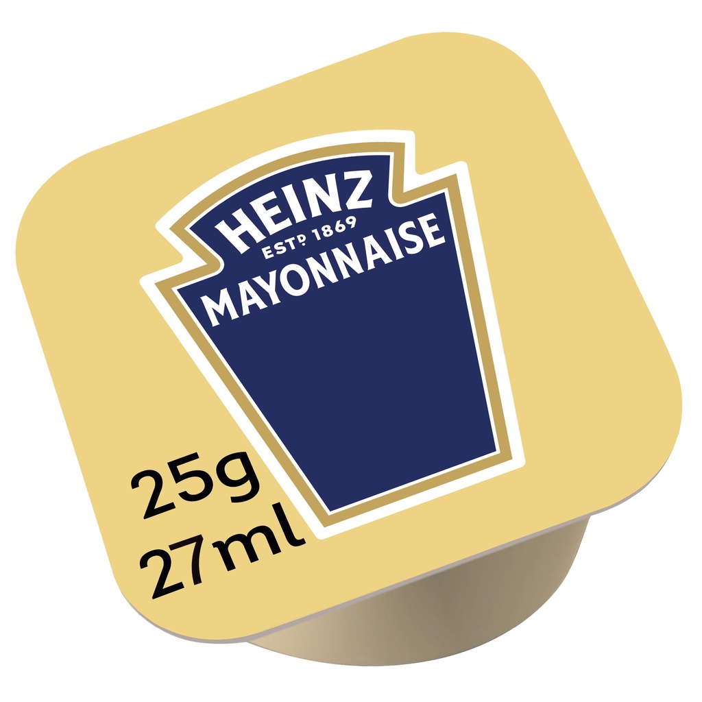 Mayonnaise Portions Heinz Cups 100 x 25 g