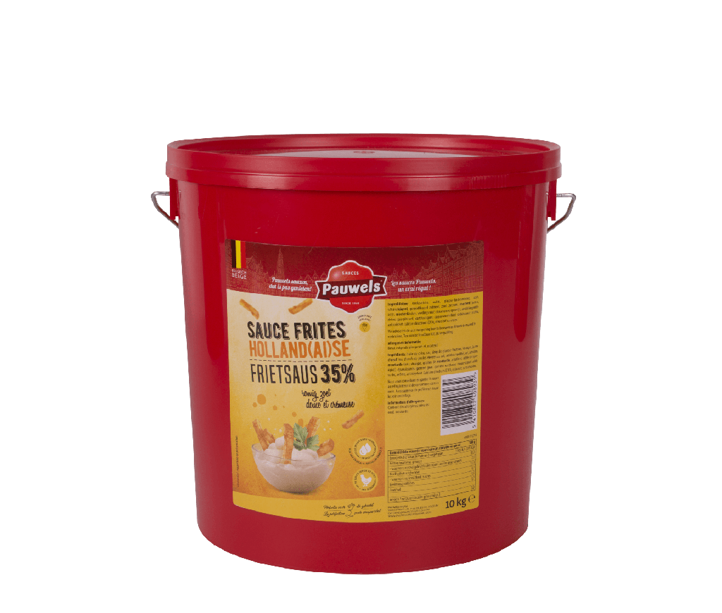 Dutch Fries Sauce 35% Pauwels Bucket 10 L