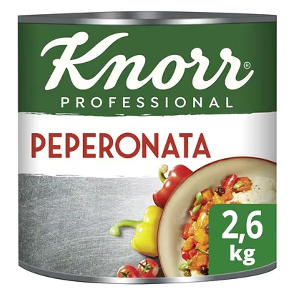 Peperonata Knorr Blik 2,6 kg