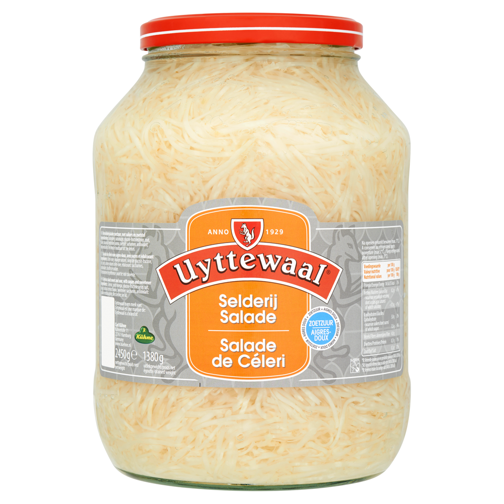 Grated Celeriac Uyttewaal Glass Jar 2.5 L