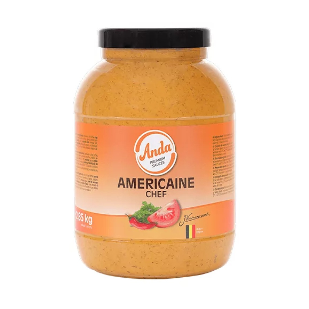 Americain Saus Chef Anda Pet 2,85 kg