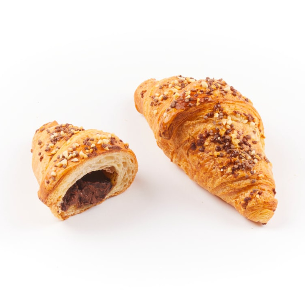 4735 Croissant Chocolade Hazelnoot La Lorraine 60x90gr