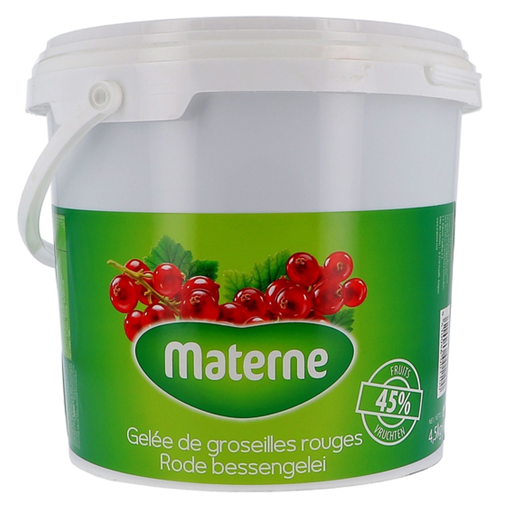 Confituur Rode Bessen Materne 4,5 kg