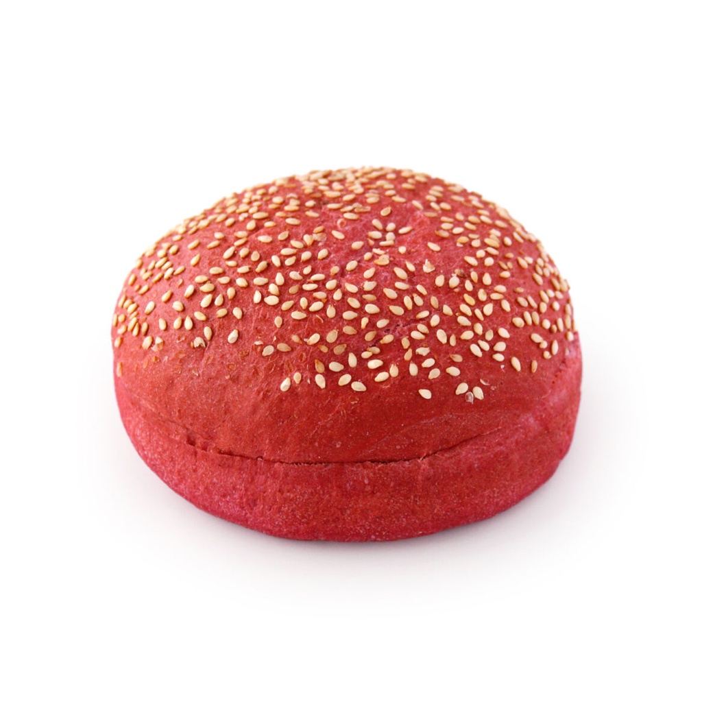 2623 Hamburgerbroodje Rode Biet Vegan Diversi Foods 35 x 95 gr