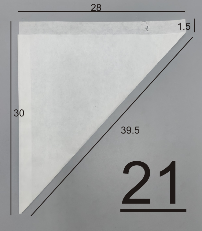 Tipzakken Nr 21 - Papier -  1000 st