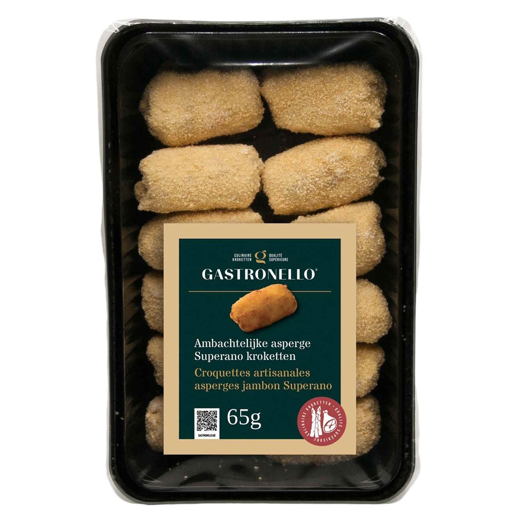 Asparagus and Superano Croquette Gastronello 12 x 65 gr