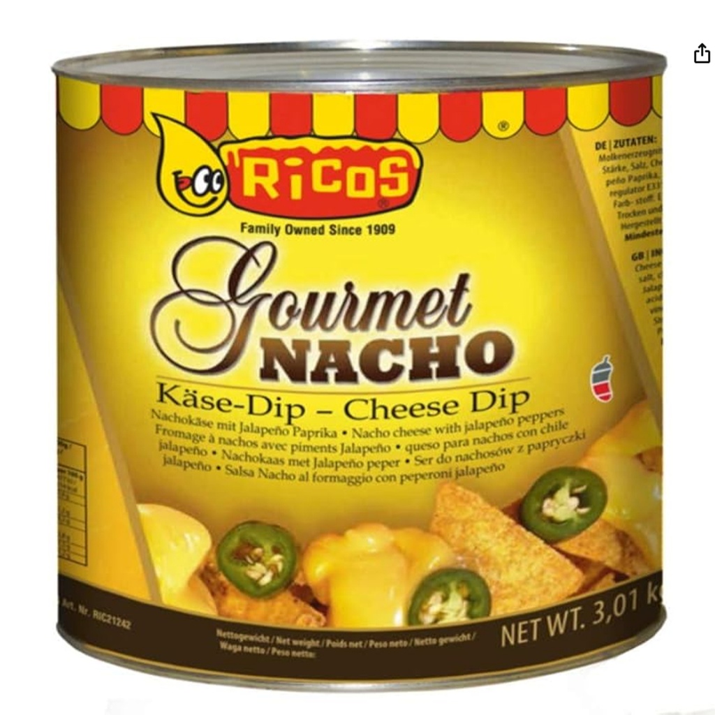 Cheese Dipsaus Ricos Blik 3kg
