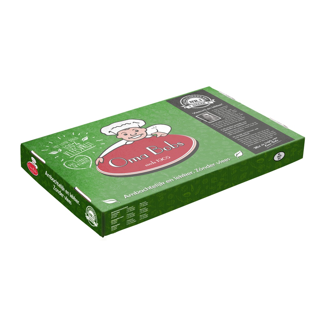 Bitterballen Draadjes Vegan Oma Bobs 54 x 30 gr