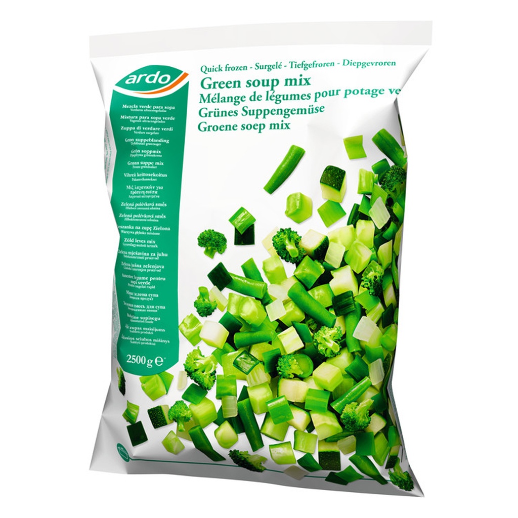 Mix légumes pour soupe verte Ardo 2,5 kg