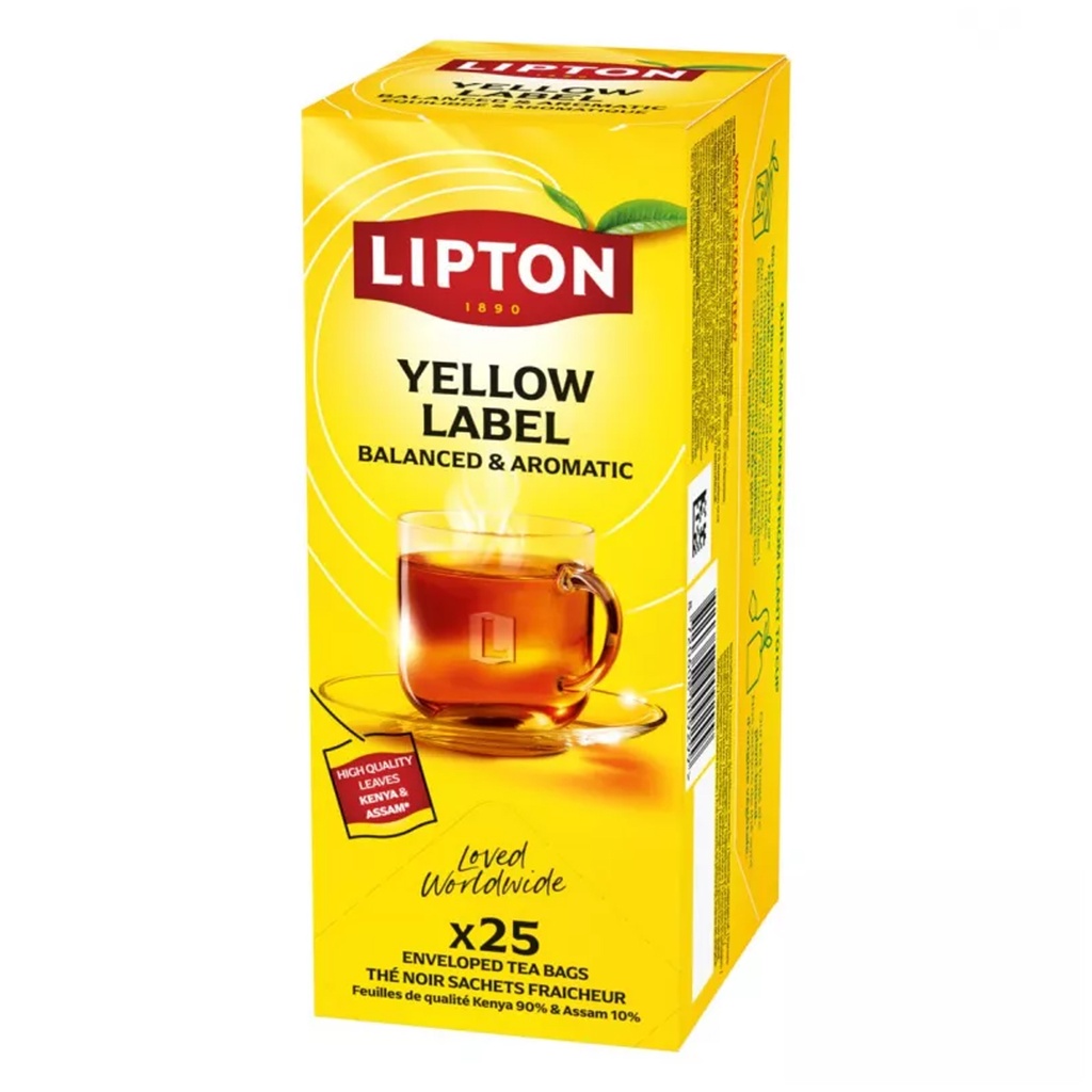 Lipton Thee Yellow Label  Feel Good Selection (25 st)