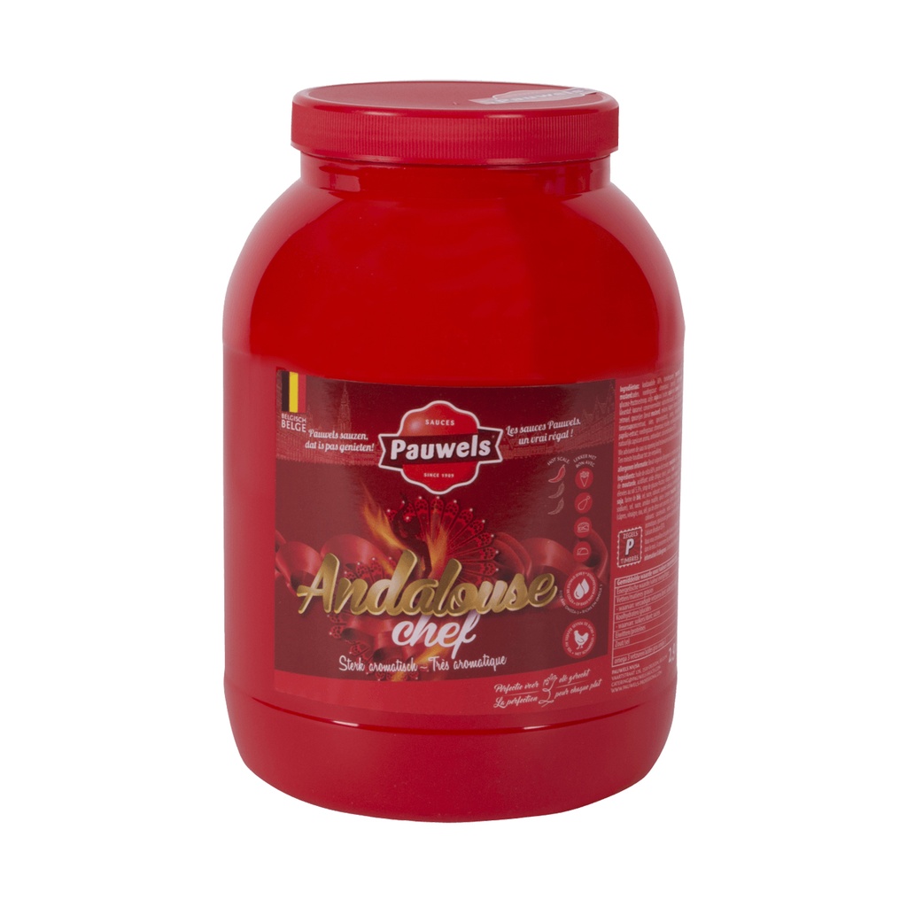 Andalouse Saus Chef Pauwels Pet 3 L