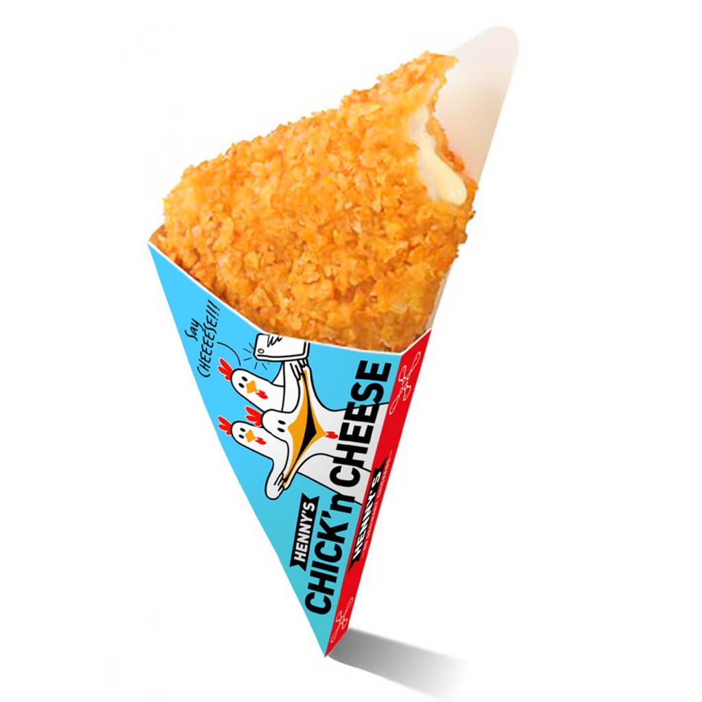 Chick'n Cheese Henny's Kipkaaspunt 30 x 80 gr