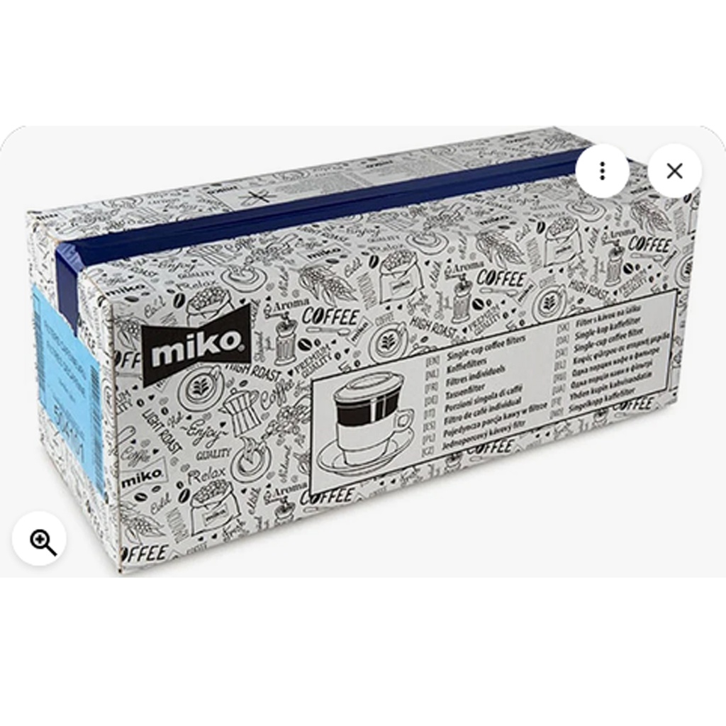 Koffiefilters Opzet Miko (504100) 100 st