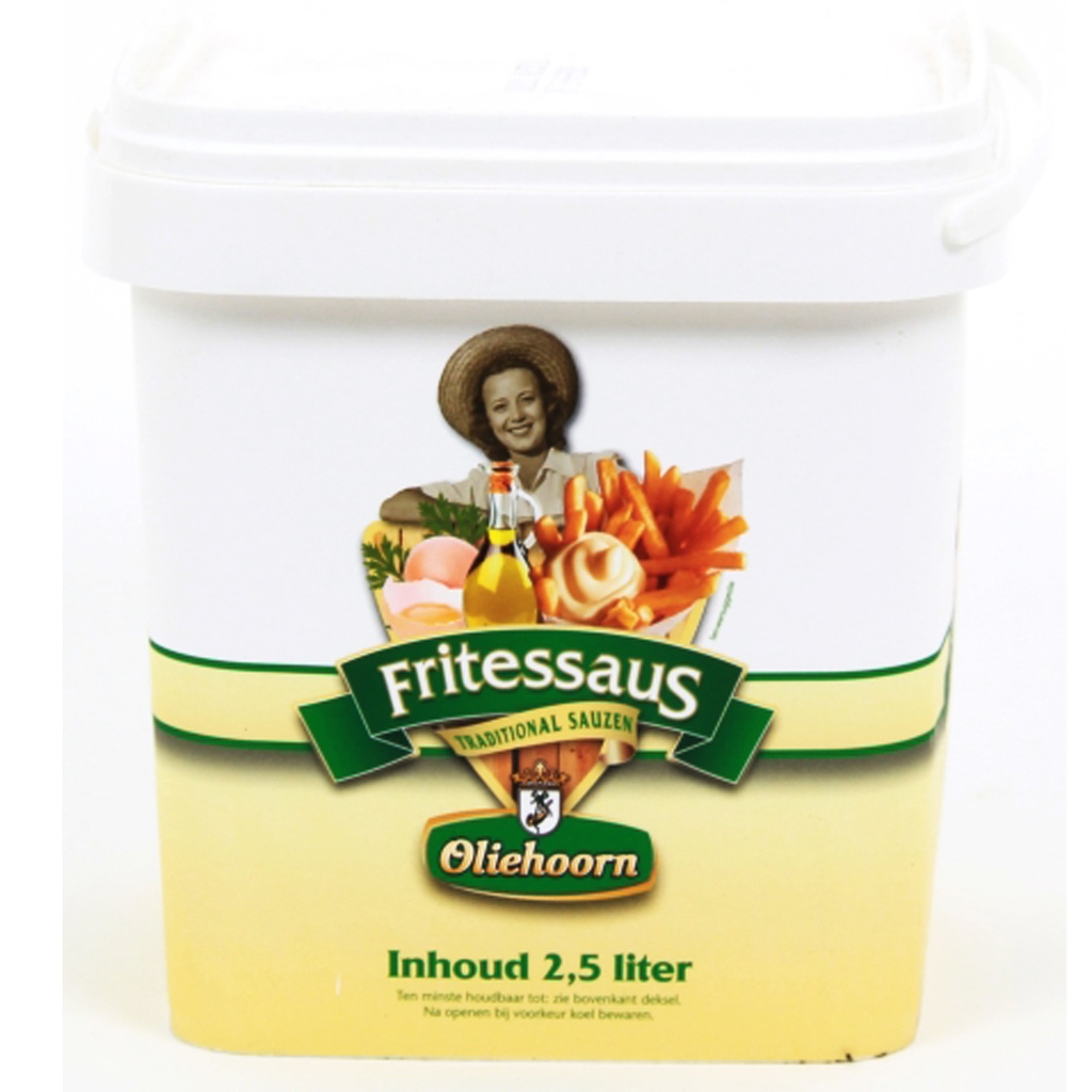Frietsaus 25 % Oliehoorn Emmertje 2,5 L