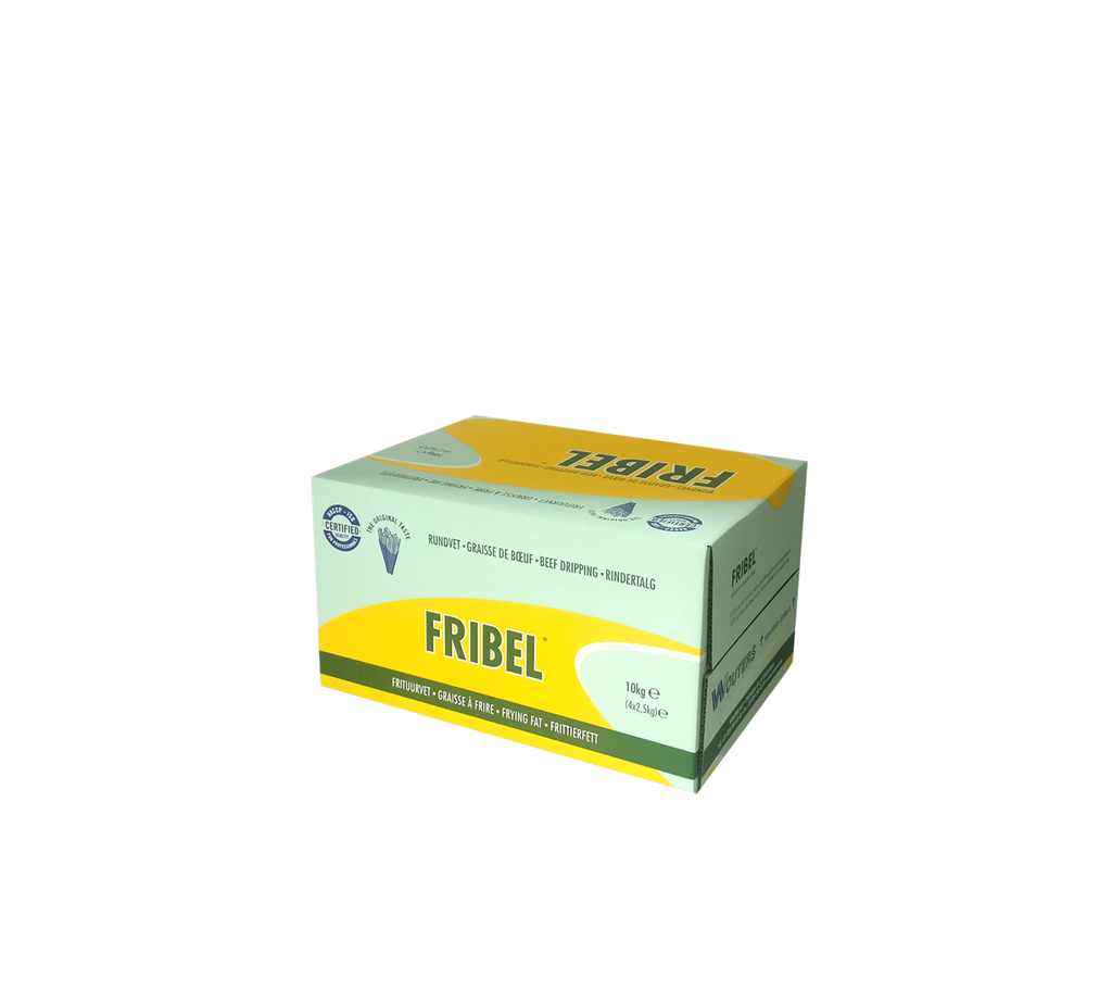Beef Tallow Fribel-Wouters 4 x 2,5 kg