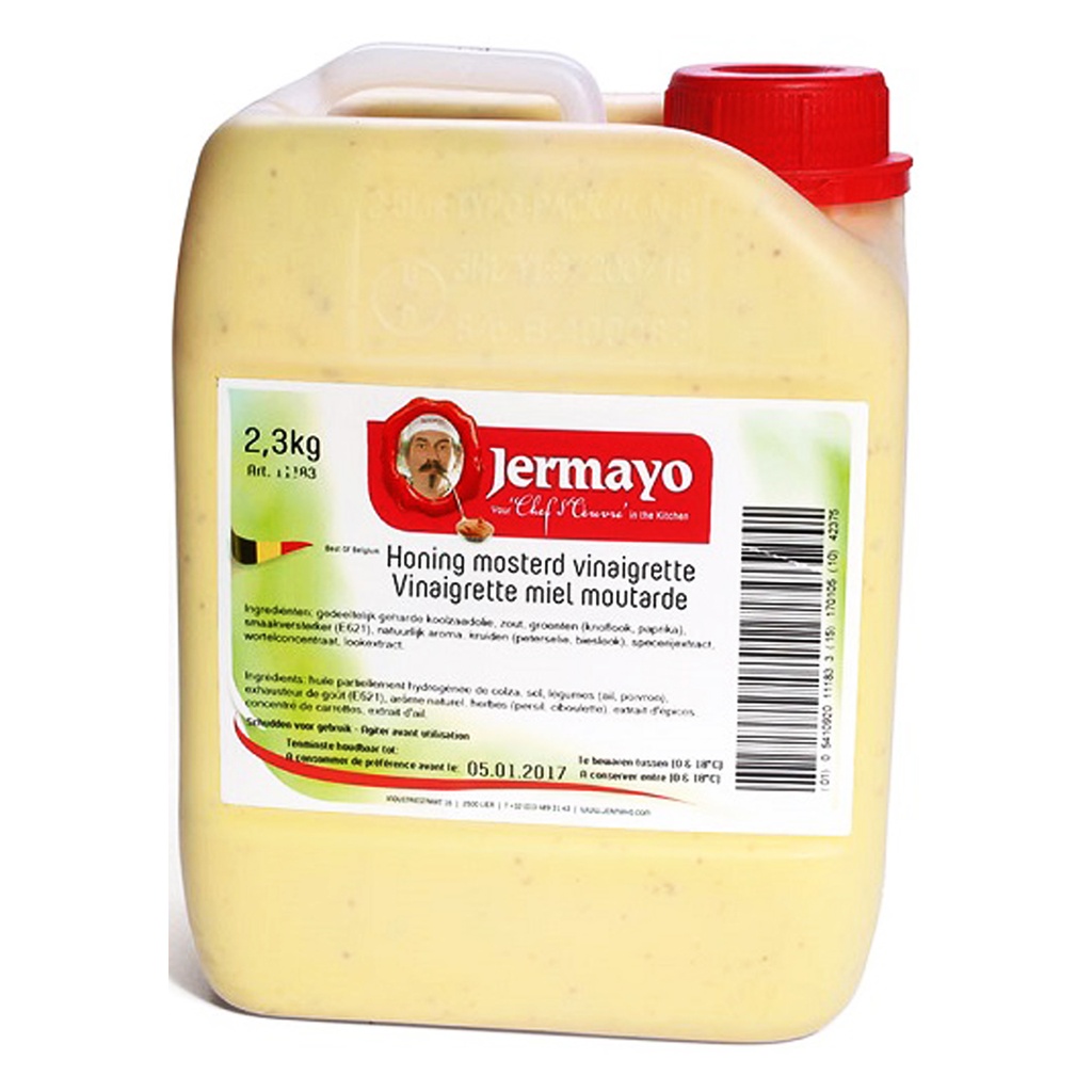 Vinaigrette Honing-Mosterd Jermayo Can 2,3 kg