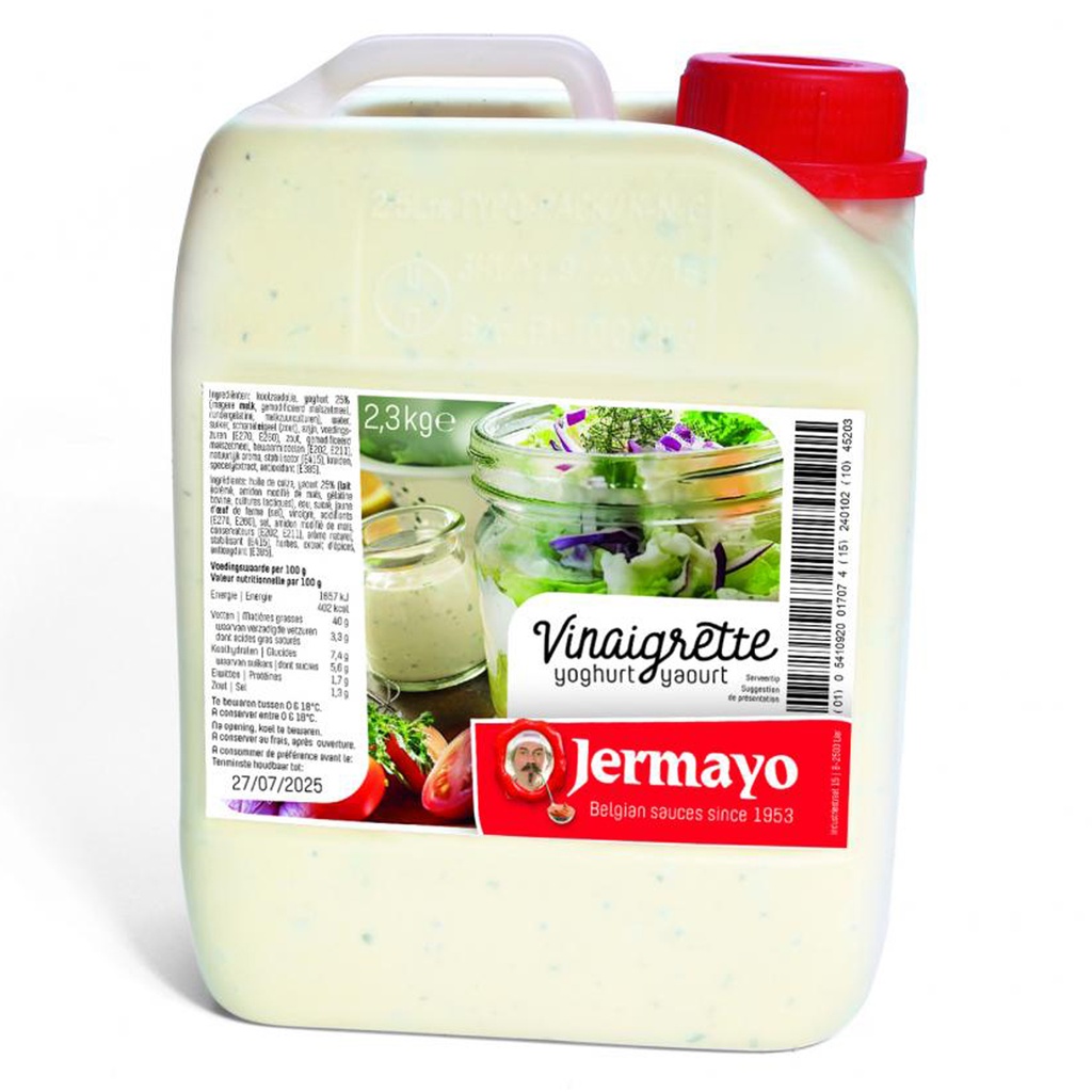 Vinaigrette Yoghurt Jermayo 2,3 kg