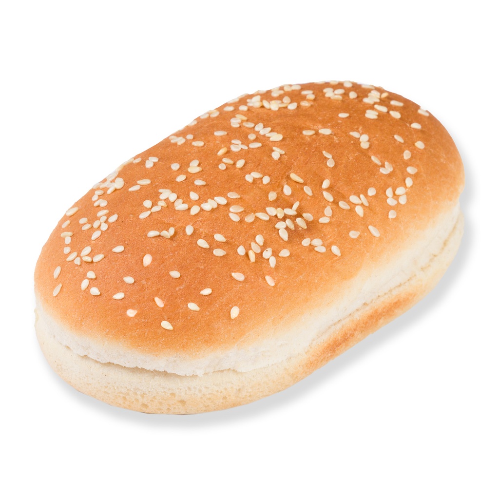 5385 Hamburger Bun Sesam Ovaal Pastridor 48 x 67 gr