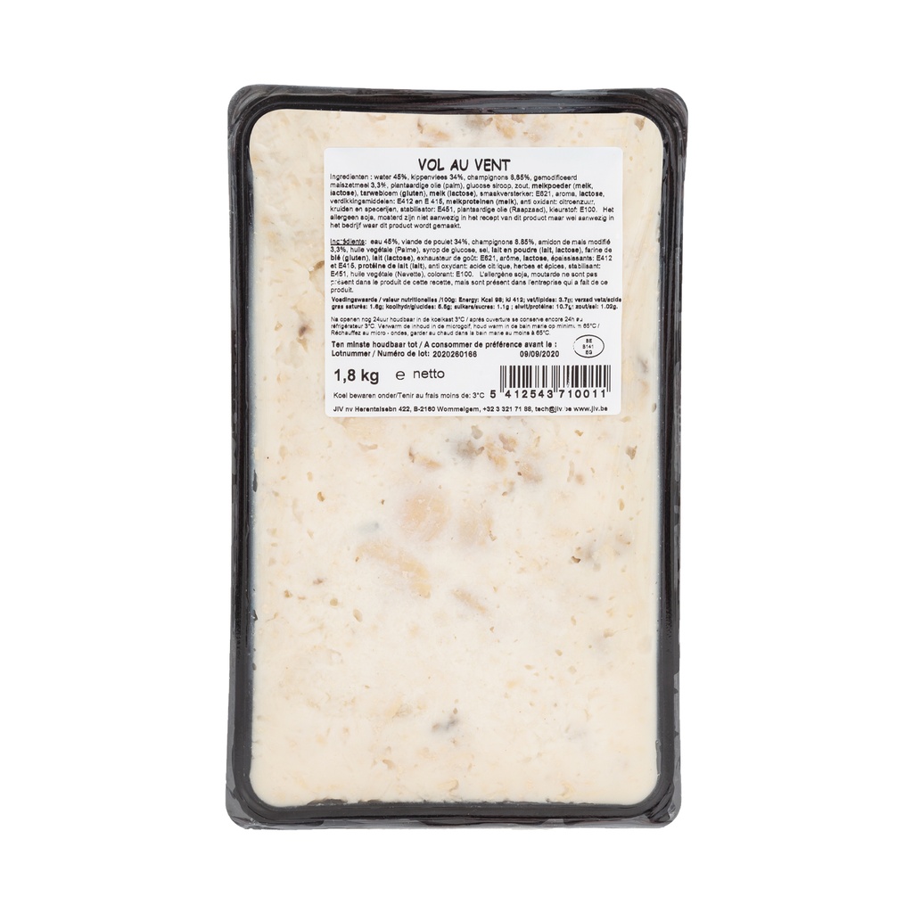 Vol Au Vent Vacuum Jiv Bak 1,8 kg