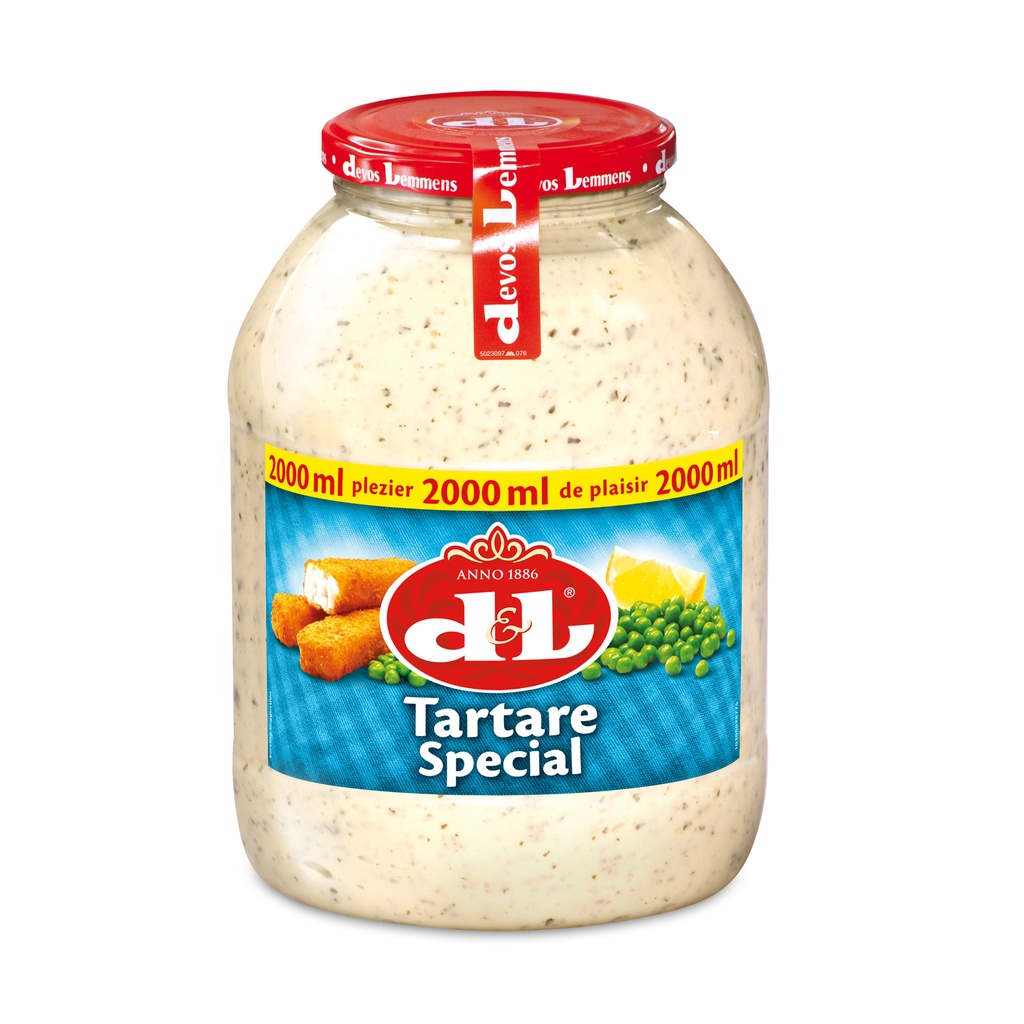 Tartaar Saus Speciaal Devos Lemmens Pet 2 L.