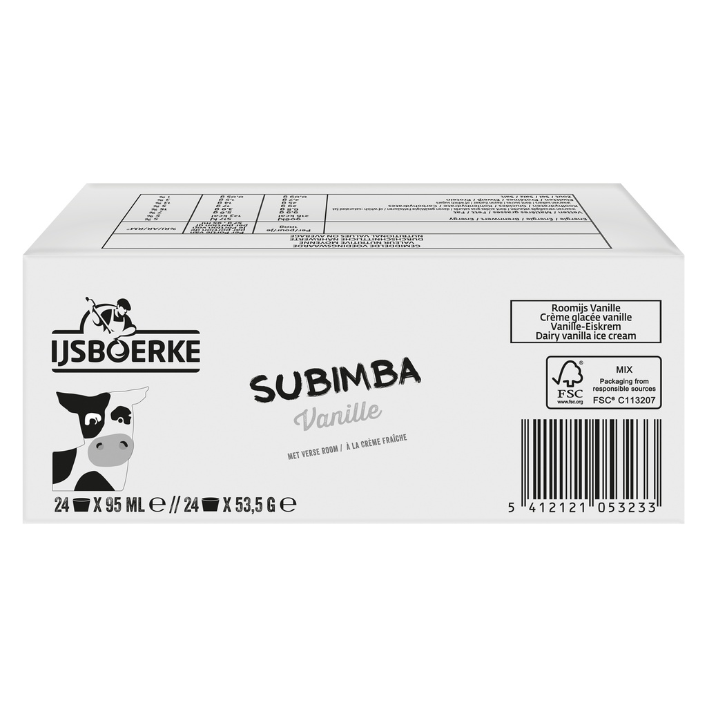Subimba Vanille 24 x 95ml