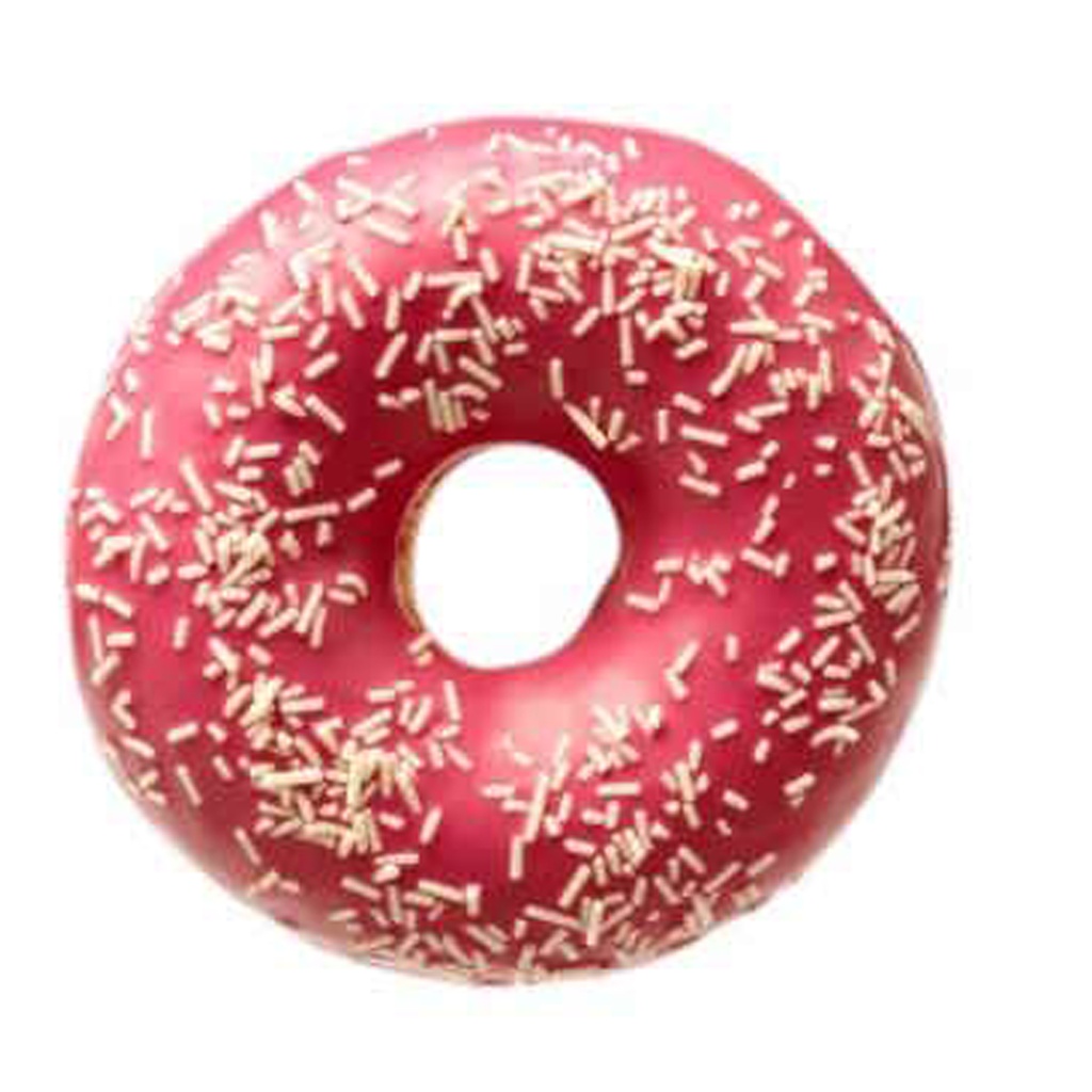 4840 Donut Funfetti La Lorraine 4 x 12 x 56 gr