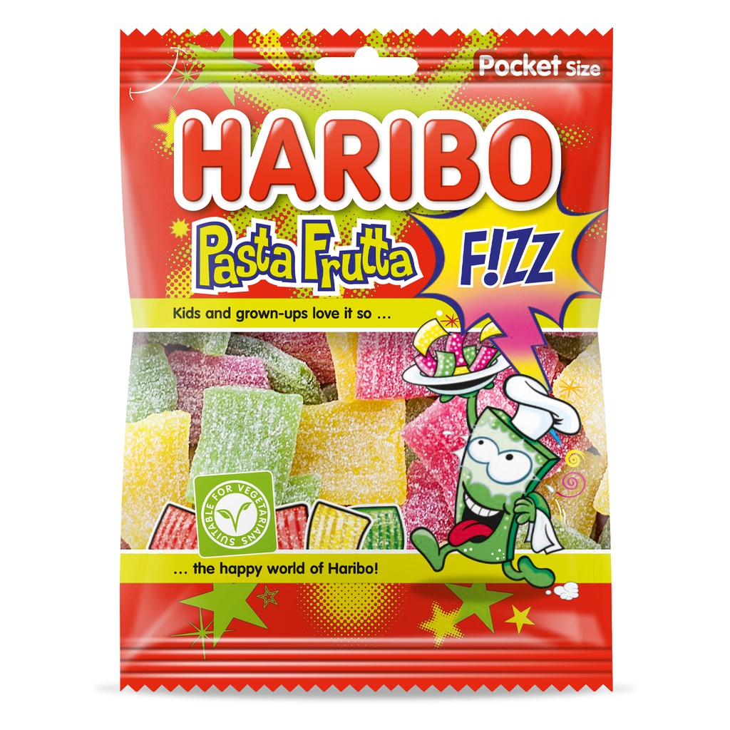 Pasta Frutta Haribo (28x70gr)