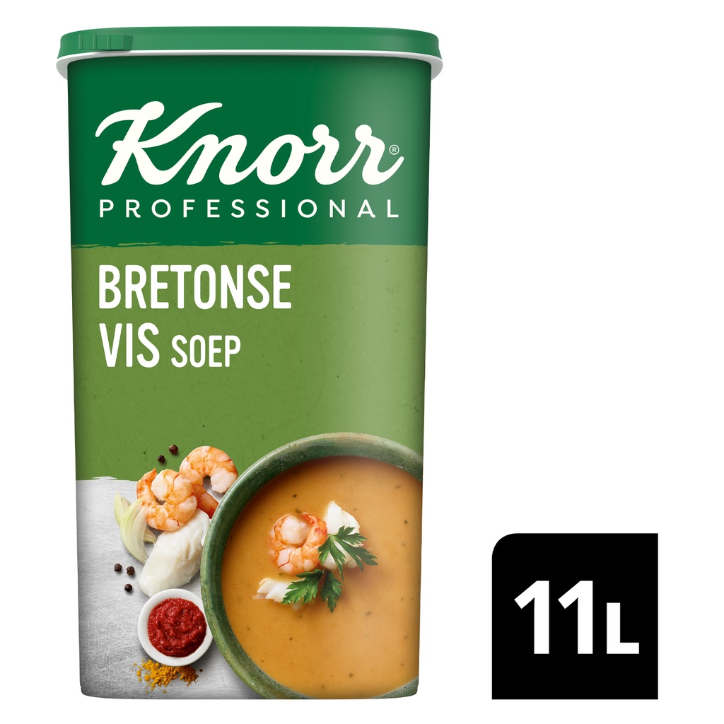 Soep Bretonse Vis Sup. Knorr 1,1 kg