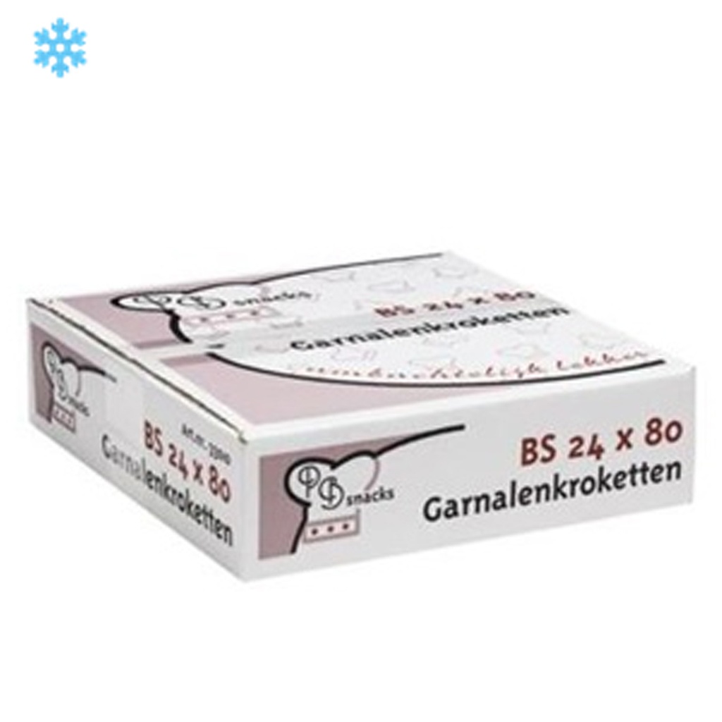 Croquettes de Crevettes 25% PB Snacks 24 x 80 gr