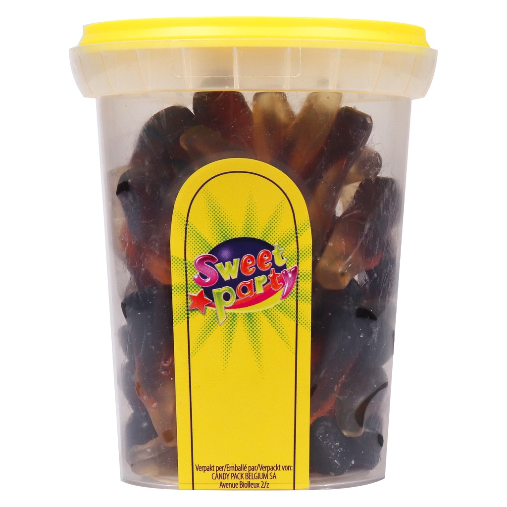 Sweet Party Cup Cola Flessen 180 gr
