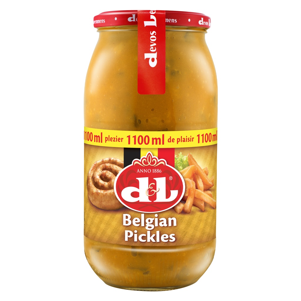 Pickels Belgian Devos Lemmens Pot 1100 ml