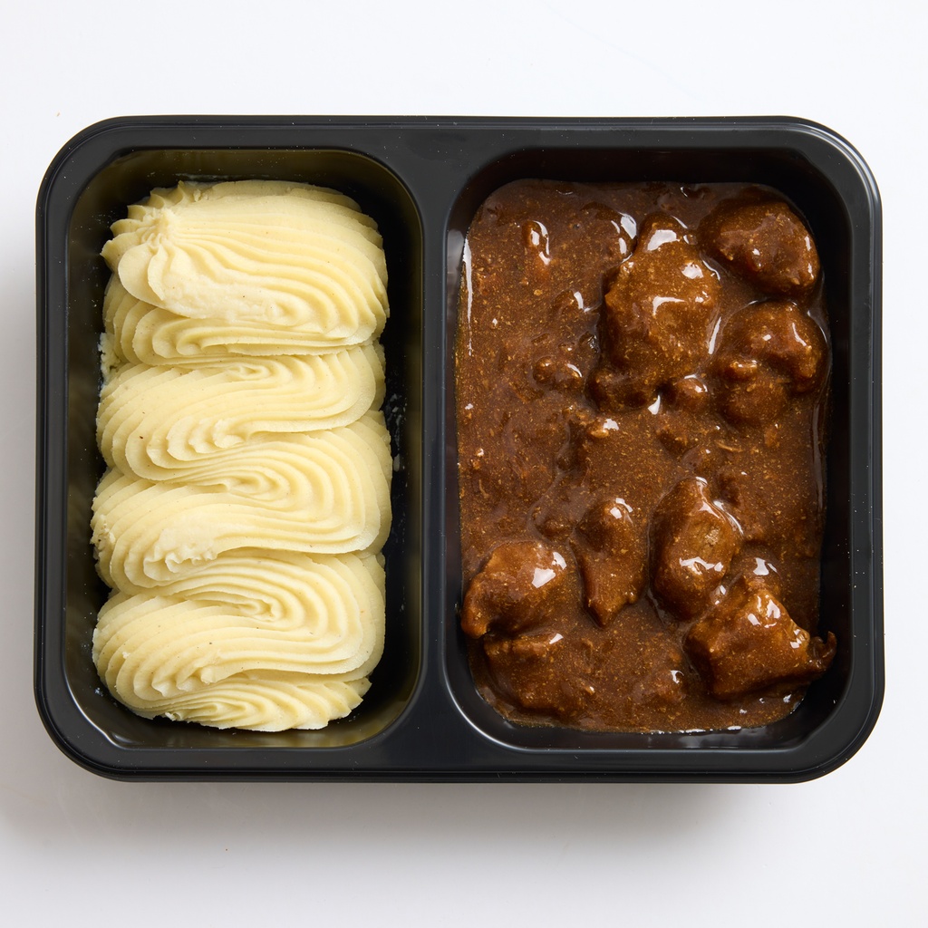 Flemish Stew Sint Bernadus + mashed potatoes Noyez 500 gr