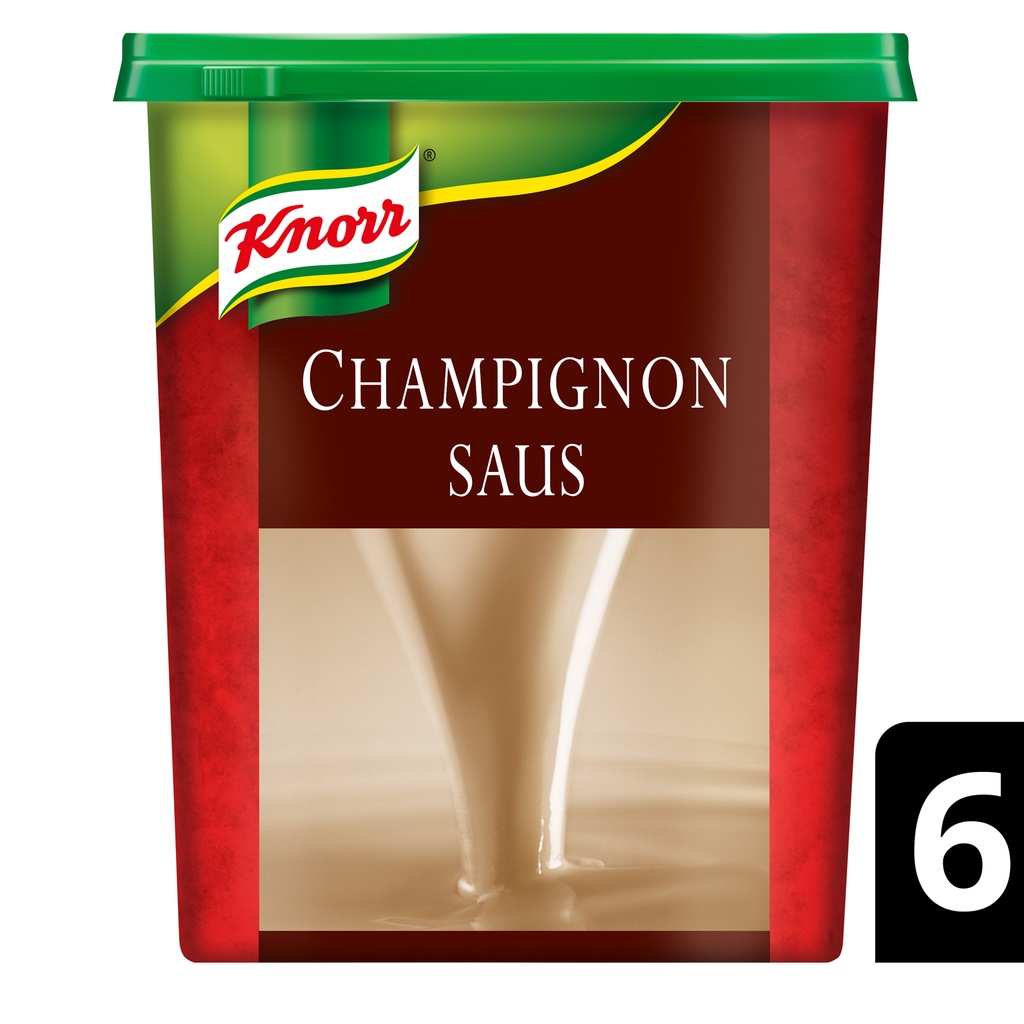 Champignon Saus Gourmet Knorr Pot 1,08 kg