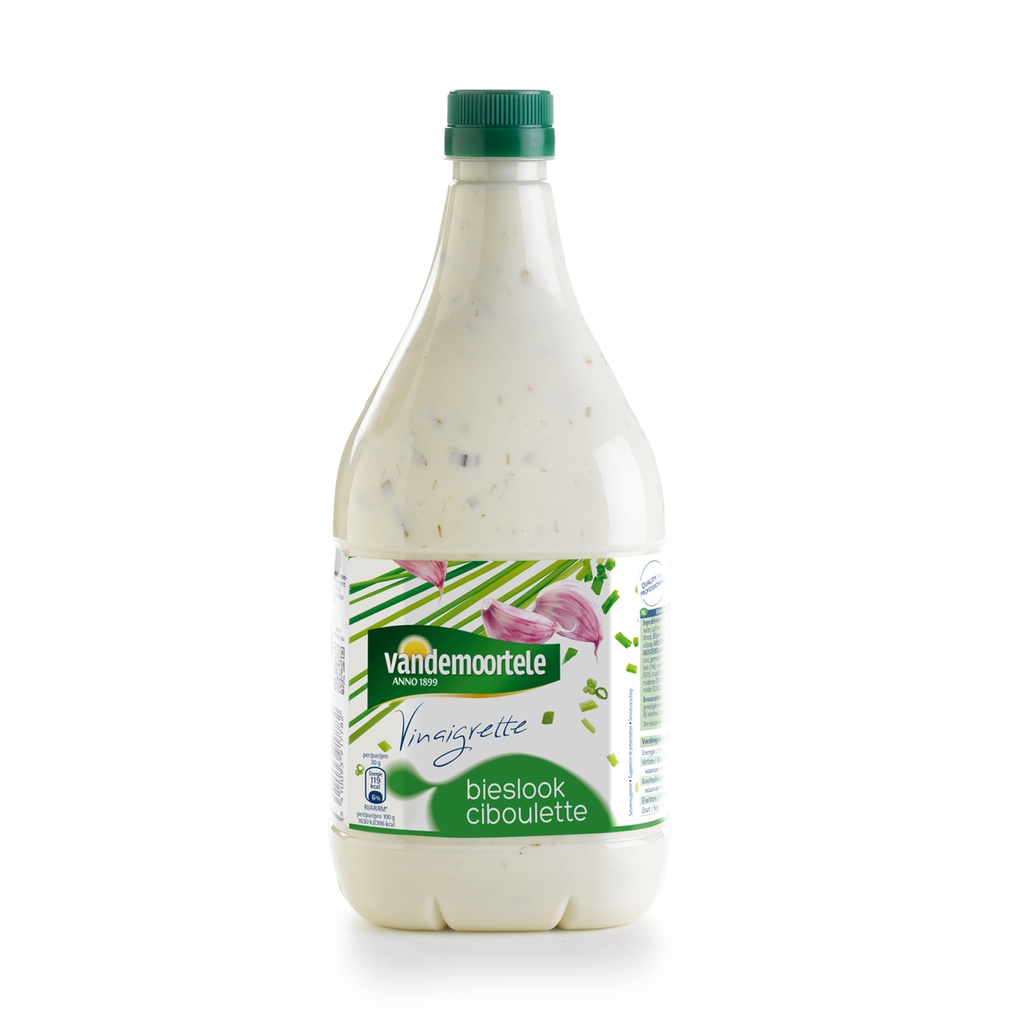 Vinaigrette Bieslook Vandemoortele 2 L