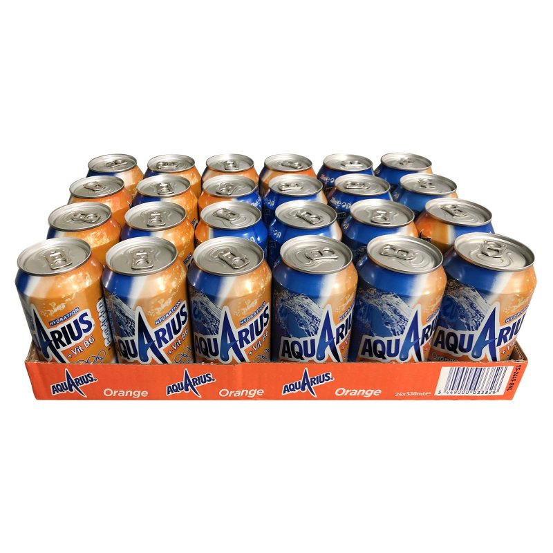 Aquarius Orange Cannette 24 x 33 cl