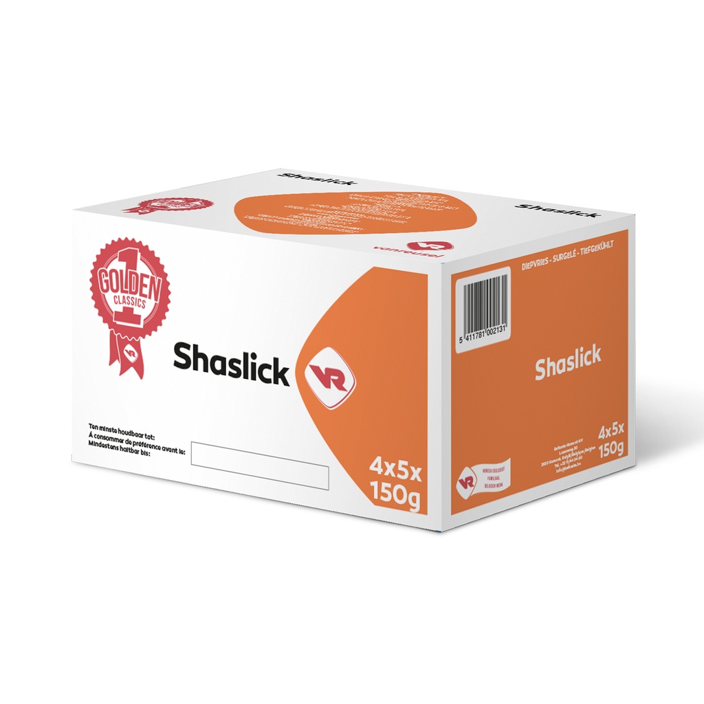 Shaslick Grote Snit Vanreusel 20 x 150 gr