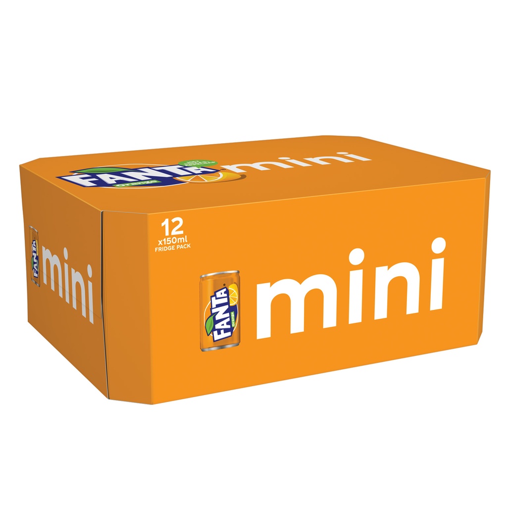 Fanta Orange Mini Blik 24 x 15 cl