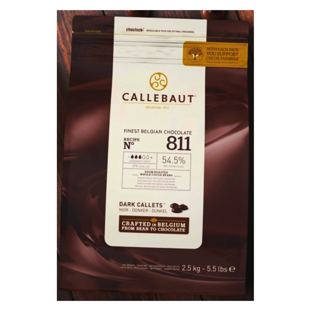 Callets Nr.811 Fond Callebaut Zak 2,5 kg
