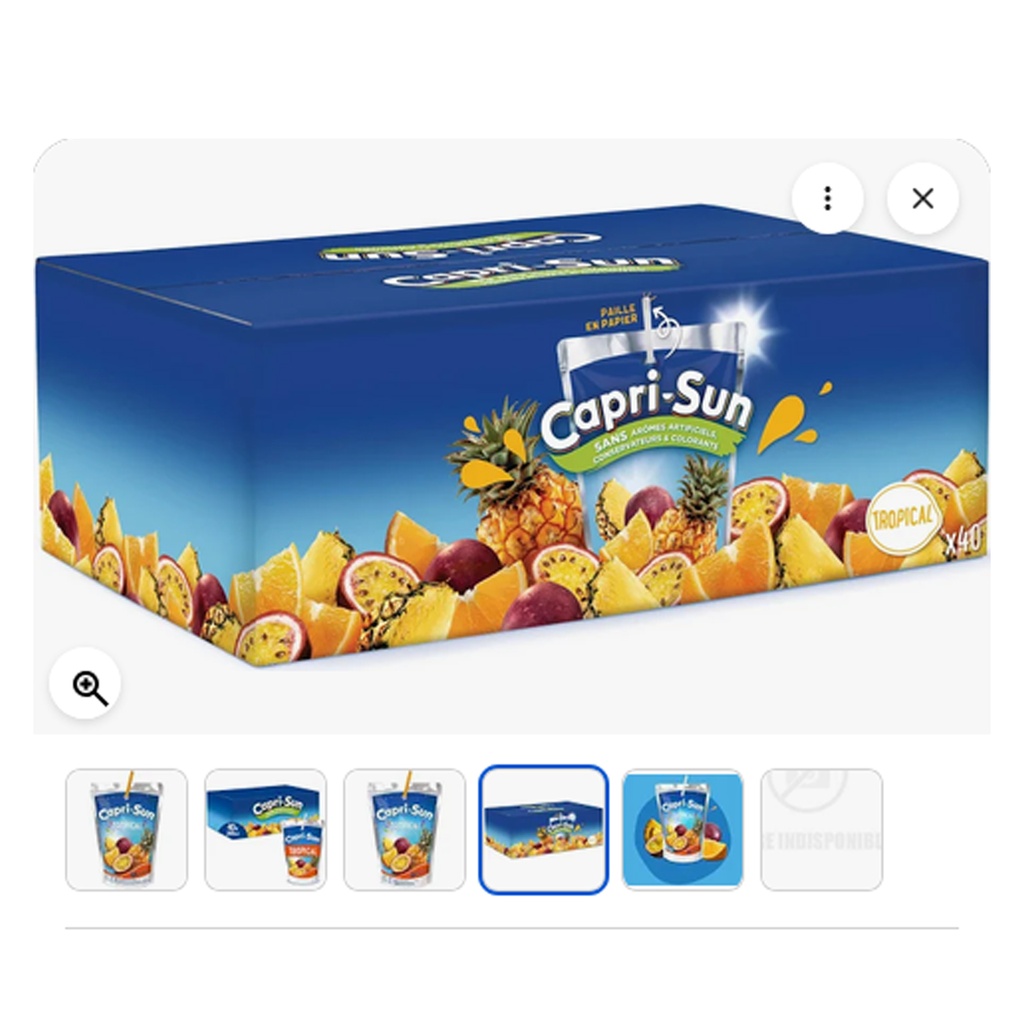 Capri Sun Tropical Brik  40 x 20 cl 