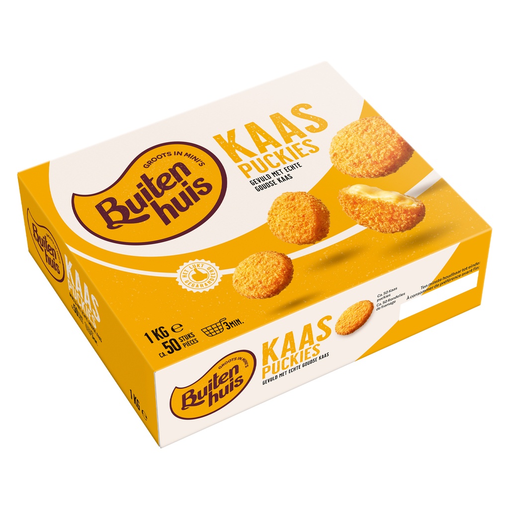 Kaaspuckies Buitenhuis 40 x 20 gr