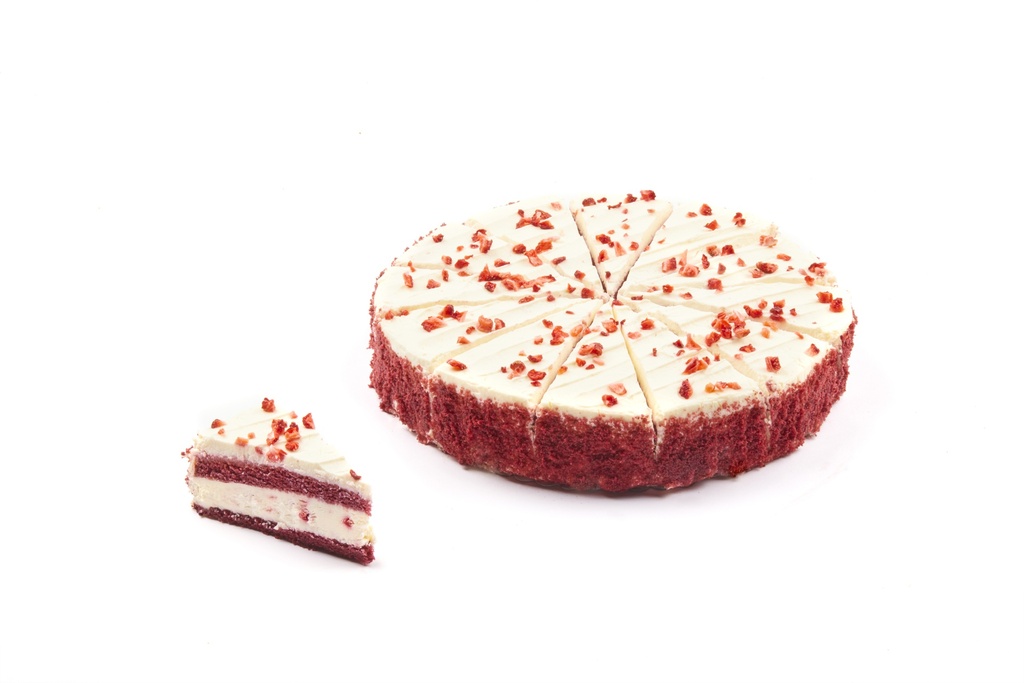 2065 Cake Strawberry Red Velvet La Lorraine 12 x 150gr