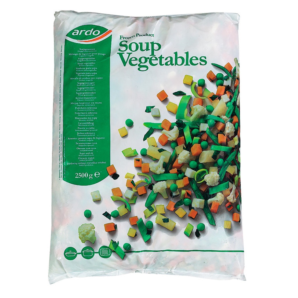 Soepgroenten Ardo 2,5 kg