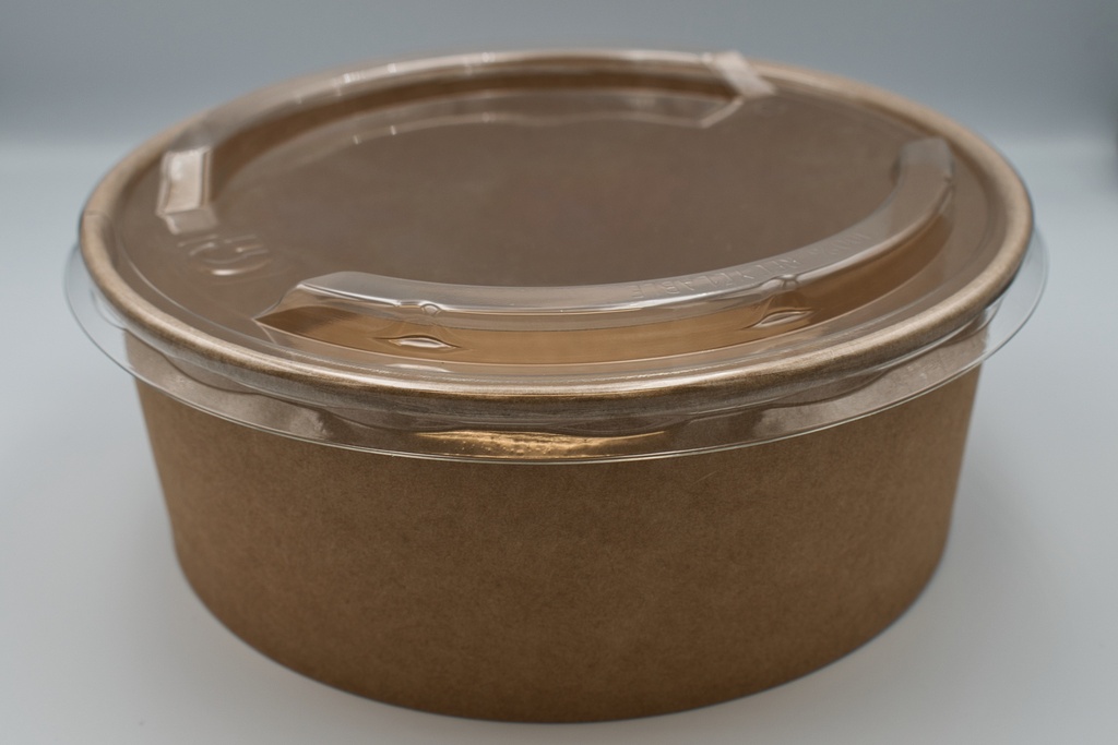 Salad Bowl Kraft 1300 ml - 50 pcs