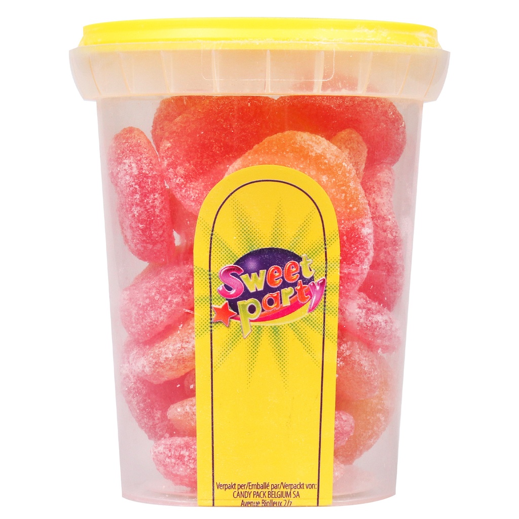 Sweet Party Cup Perzik 180 gr