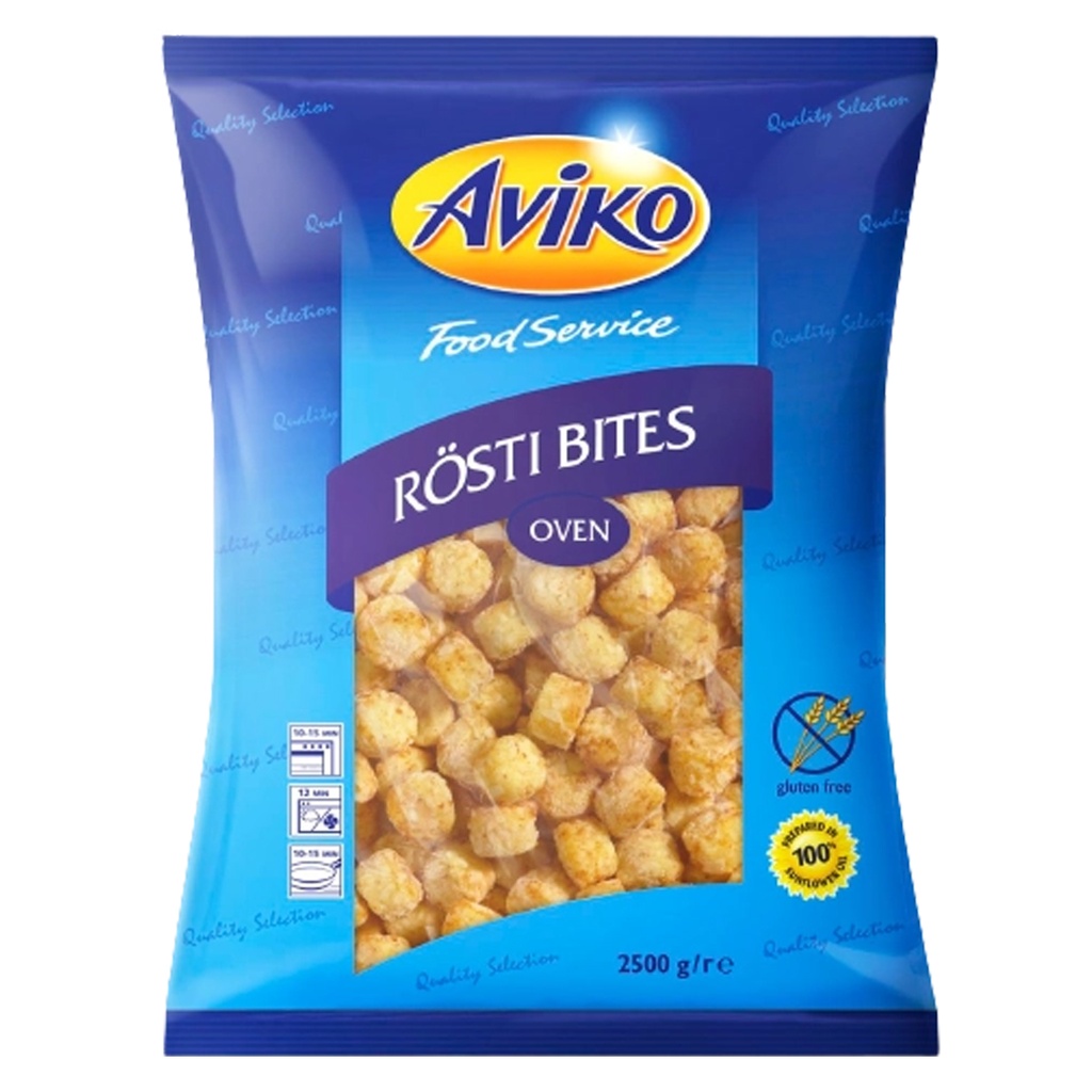 Rosti Bites Oven Aviko 2,5 kg 