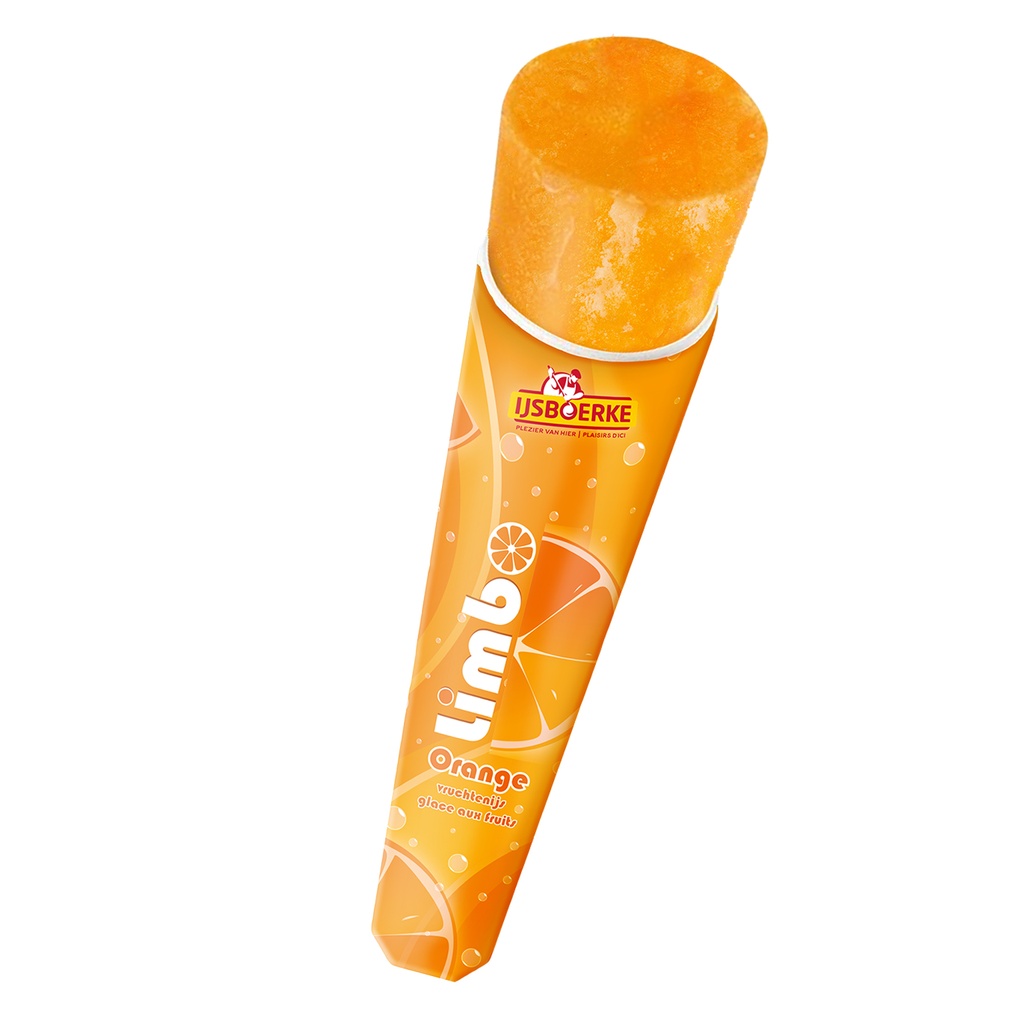 Limbo Orange Ijsboerke 24 x 110 ml 