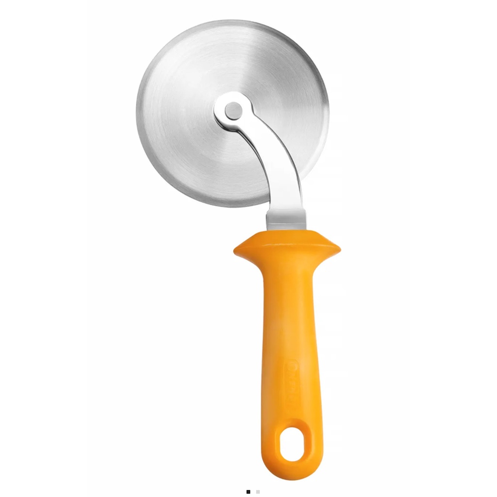 618127 Pizza Cutter Orange 97 x 240 mm Heavy-Duty Hendi 1 pc